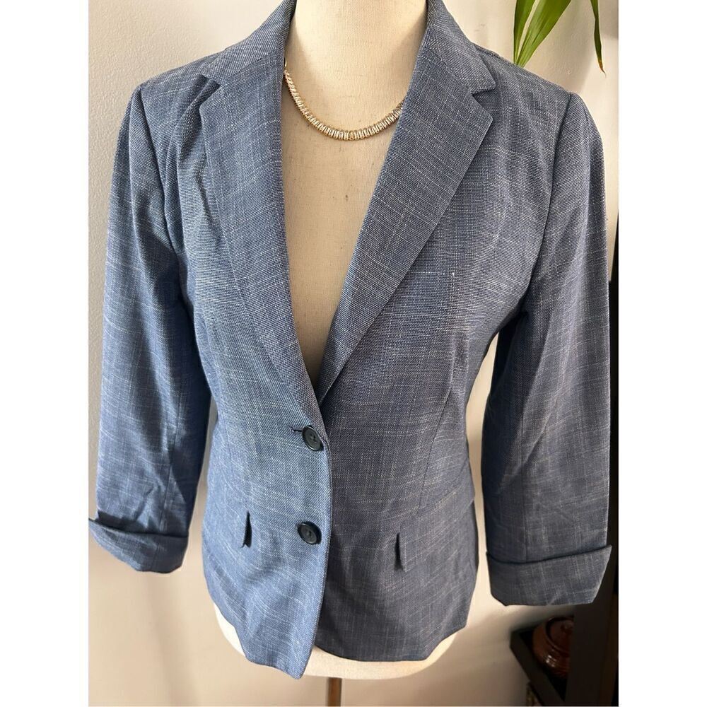 Banana republic blue blaze size 2 cotton - Picture 1 of 5